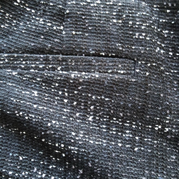 NWT Loft Black Fringe Tweed Shorts Sz 2 - Picture 6 of 9